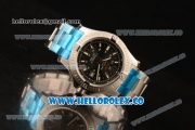 Breitling Colt Swiss ETA 2824 Automatic Steel Case/Bracelet with Black Dial and Stick Markers