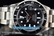 Rolex Submariner Vintage Tiffany & Co Asia 2813 Automatic Steel Case with Black Dial White Dots Markers and Steel Bracelet