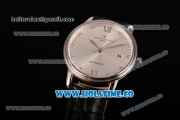 Vacheron Constantin Patrimony Miyota 9015 Automatic Steel Case with Silver Dial and Diamonds/Silver Roman Numeral Markers