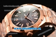 Vacheron Constantin Overseas 9015 Auto Rose Gold Case with Black Dial and Rose Gold Bracelet - 1:1 Origianl (LF)