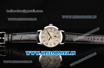 Jaeger-LECoultre Rendez-Vous Swiss ETA 2824 Automatic Steel Case with White Dial and Arabic Numeral Markers