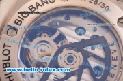 Hublot Big Bang Solo Bang Tourbillon Swiss Tourbillon Automatic Ceramic Bezel with White Dial