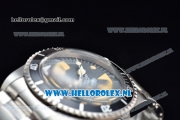 Rolex Submariner Comex Asia 2813 Automatic Steel Case with Black Dial Orange Dots Markers and Steel Bracelet