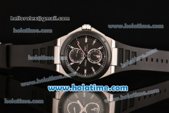 IWC Ingenieur Asia ST Automatic Steel Case with Black Rubber Strap PVD Bezel and Black Dial