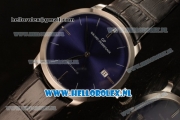 Girard Perregaux 1966 Cadran Bleu 9015 Auto Steel Case with Blue Dial and Blue Leather Strap