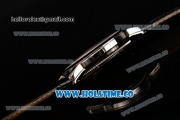 Vacheron Constantin Patrimony Tourbillon Swiss ETA 2824 Automatic Steel Case with Black Dial and Diamonds Markers