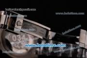 Rolex Pro-Hunter GMT-Master Rolex 3186 Automatic PVD Case/Strap with Black Dial and White Markers