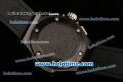 Hublot Big Bang Snow Leopard Chrono Miyota OS20 Quartz PVD Case with White/Black Markers and Leopard Leather Bracelet