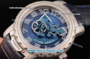 Ulysse Nardin Freak Asia ST22 Automatic Steel Case with Blue Dial and Numeral Markers - 7750 Coating
