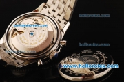 Breitling Navitimer Swiss Valjoux 7750 Automatic Movement Full Steel with Black Dial-White Number Markers