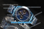 Rolex Daytona OS20 Chronograph Quartz All Blue Dial All Blue PVD Case