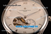 Vacheron Constantin Patrimony Asia Automatic Full Steel with White Dial and Stick/Roman Numeral Markers