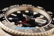 Rolex GMT-Master II Automatic Movement Full Steel with Black Dial and Black Bezel