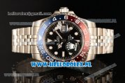 Rolex GMT-Master II 2836 Auto Steel Case with Black Dial and Steel Bracelet