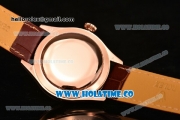 Rolex Cellini Date Asia Automatic Rose Gold Case with White Dial and Stick Markers (New)