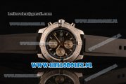 Breitling Colt Chronograph 2824 Auto Steel Case with Black Dial and Black Rubber Strap