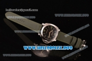 Panerai Luminor Marina 1950 3 Days PAM 392 Clone P.9000 Automatic Steel Case with Black Dial and Army Nylon Strap (KW)