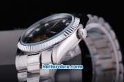 Rolex Datejust Toubillon Automatic with Black Dial and Diamond Marking