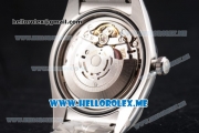 Rolex Oyster Perpetual Air King Clone Rolex 3132 Automatic Stainless Steel Case/Bracelet with Dark Rhodium Dial and Stick Markers - 1:1 Original (JF)