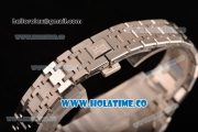 Audemars Piguet Royal Oak 33MM Miyota Quartz Steel Case/Bracelet with Stick Markers and White Dial (EF)