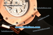 Richard Mille RM032 Chrono Swiss Valjoux 7750 Automatic Rose Gold Case with Skeleton Dial and White Markers