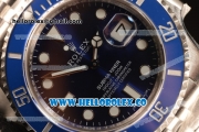 Rolex Submariner Blue Ceramic Bezel With Blue Dial All Steel With ETA 2836 EW