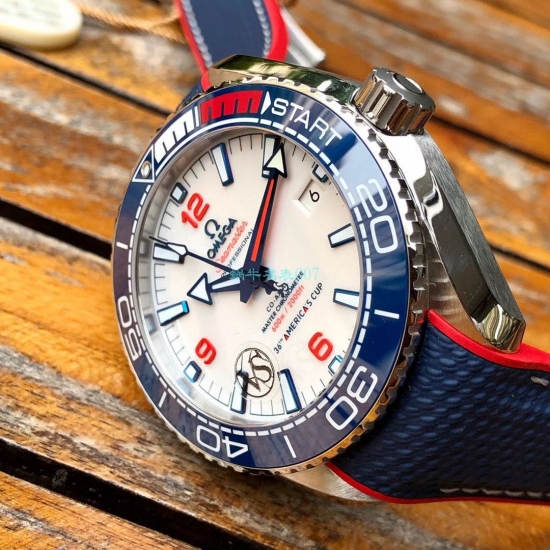VS 1:1 High Quality Imitation Watch Omega Seamaster Series Ocean Universe America's Cup Limited Edition Watch - Click Image to Close