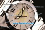 Chopard Imperiale Swiss ETA 2824 Automatic Steel Case with White Dial and Steel Strap - 1:1 Original