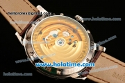 Patek Philippe Grand Complications ST25 Automatic Steel Case with Orange Dial and Stick Markers