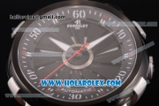 Perrelet Turbine XL Toxic Asia Automatic Steel Case with PVD Bezel and Black/White Rotating Dial