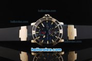 Ulysse Nardin Hammerhead Shark Limited Edition Automatic Movement Steel Case with Blue Dial and Rubber Strap