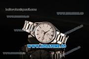 Tag Heuer Carrera Calibre 5 Automatic Swiss ETA 2824 Automatic Full Steel with White Dial and Stick Markers