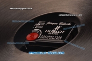 Hublot Big Bang Wall Clock Quartz Steel Case with Black Dial