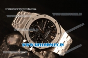 Audemars Piguet Royal Oak Chrono 316L Solid Steel Black Clone AP3126 Automatic 26331OR.OO.1220OR.01