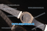 Hublot Classic Fusion 9015 Auto Steel Case with Blue Leather Strap and Blue Dial