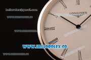 Longines La Grande Classique SWISS QUARTZ Steel Case with White Dial and Steel Bracelet