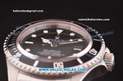 Rolex Sea-Dweller 40mm Swiss ETA 2836 Automatic Movement PVD Bezel with Black Dial