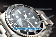 Rolex Submariner Comex Asia 2813 Automatic Steel Case with Black Dial White Dots Markers and Steel Bracelet