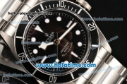 Tudor Heritage Black Bay Swiss ETA 2824 Automatic Steel Case/Bracelet with Black Dial and White Markers - 1:1 Original (ZF)