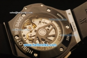 Hublot Big Bang Swiss Valjoux 7750 Automatic Ceramic Case with Titanium Bezel and Black Dial - 1:1 Original