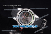 Richard Mille RM60-01 Asia Automatic Steel Case with Skeleton Dial Black Rubber Strap and Stick/Arabic Numeral Markers