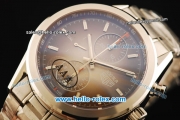 Tag Heuer Carrera Chronograph Swiss Valjoux 7750 Automatic Movement Full Steel with Champagne Dial and Stick Markers