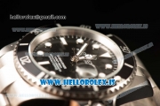 Rolex Submariner Steel Case With 2813 Automatic Movement Black Dial With Green Bezel