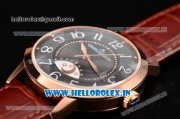 Jaeger-LECoultre Rendez-Vous Swiss ETA 2824 Automatic Rose Gold Case with Black Dial and Arabic Numeral Markers