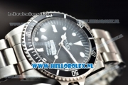 Rolex Submariner Comex Asia 2813 Automatic Steel Case with Black Dial White Dots Markers and Steel Bracelet