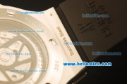 Hublot Big Bang Chronograph Hub 4100 Steel Case with Black Dial and Black Rubber Strap-1:1 Original