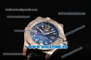 Breitling Superocean Steelfish Asia 2813 Automatic Steel Case with Black Dial and Dot/Arabic Numeral Markers