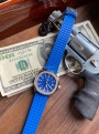 PPF Blue Dial Patek Philippe AQUANAUT Nautilus 1:1 Super A High Imitation Diamond Ladies Watch 5067A-022