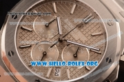 Audemars Piguet Royal Oak Chronograph Miyota OS20 Quartz Steel Case with Grey Dial and Steel Bracelet