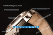 Audemars Piguet Royal Oak 41mm Grey Dial Automatic Clone Ap 3120 Movement Black Leather 15500ST.OO.1220ST.02 JH